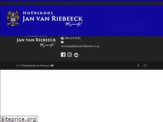 janvanriebeeck.co.za