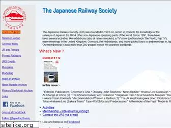 japaneserailwaysociety.com
