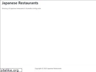 japaneserestaurants.com.au