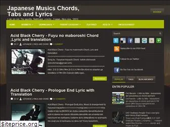 japanmusikchord.blogspot.com