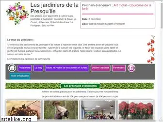 jardiniers-presquile.com