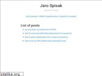 jarospisak.com