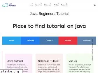 javabeginnerstutorial.com