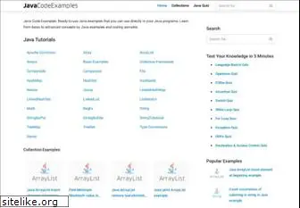 javacodeexamples.com
