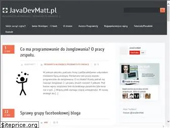 javadevmatt.pl