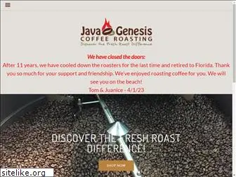 javagenesiscoffeeroasting.com