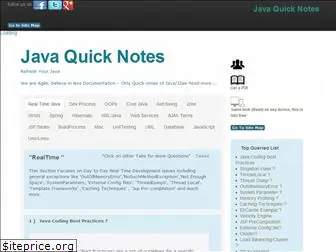 javaquicknotes.com