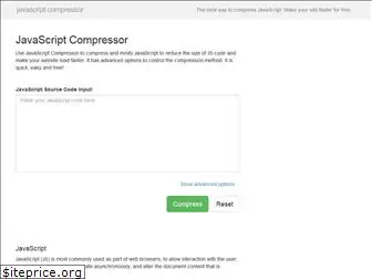 javascript-compressor.com