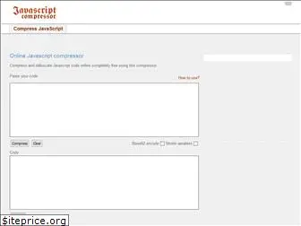 javascriptcompressor.com