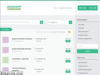 javascriptjobboard.com