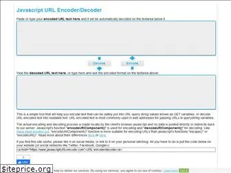 javascripturlencode.com