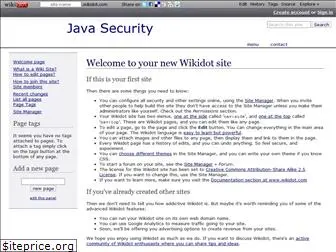 javasecurity.wikidot.com
