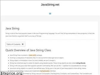 javastring.net