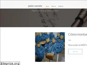 javiercancela.com