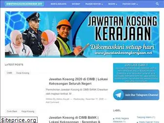 jawatankosongkerajaan.net