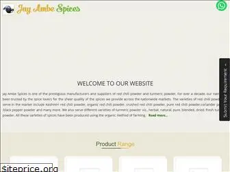 jayambespices.co.in