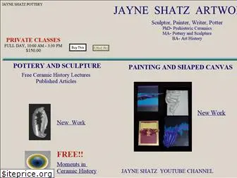 jayneshatzpottery.com