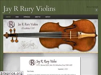 jayruryviolins.com