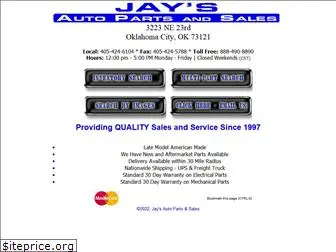 jaysautopartsandsales.com