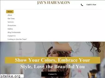 jayshairsalon.com