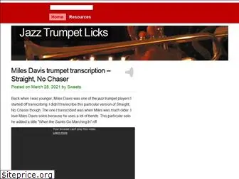 jazztrumpetlicks.com