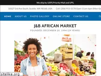 jbafricanmarket.com