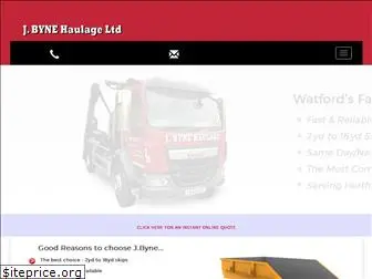 jbynehaulage.co.uk