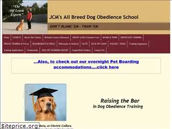 jcmdogtraining.com