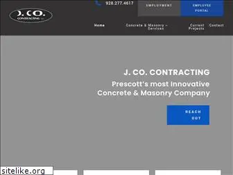 jcocontracting.com