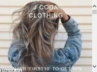 jcodaclothing.com