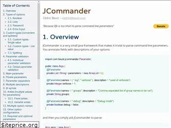 jcommander.org