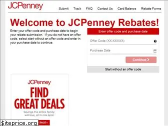 jcpenneyrebates.com