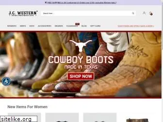 jcwesternwear.com