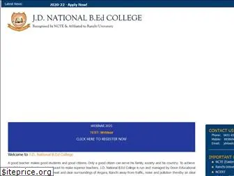 jdnationalbedcollege.com