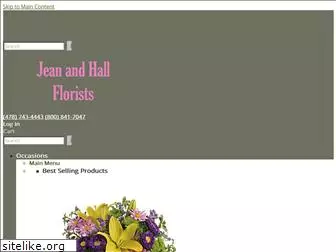 jeanandhallflorists.com