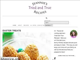 jeanniestriedandtruerecipes.com