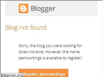 jeenowrtings.blogspot.com