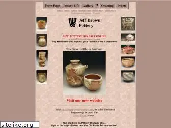 jeffbrownpottery.com