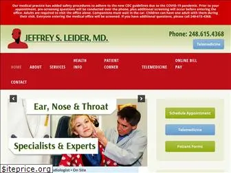 jeffreyleidermd.com