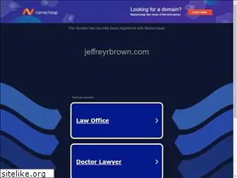 jeffreyrbrown.com