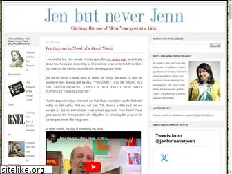 jenbutneverjenn.com