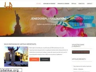 jenedoisplusrien.com