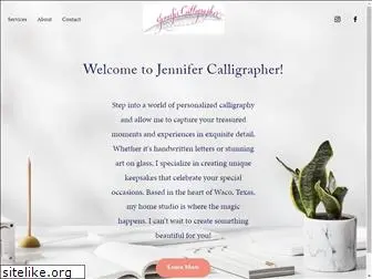 jennifercalligrapher.com