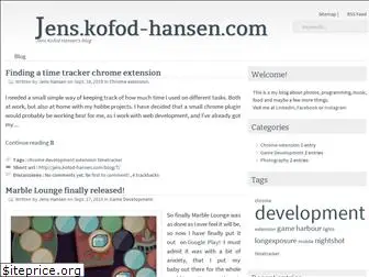 jens.kofod-hansen.com