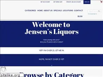 jensensliquors.com