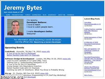 jeremybytes.com