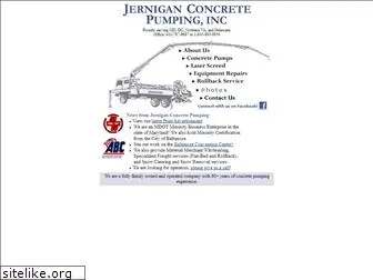 jerniganconcretepumping.com