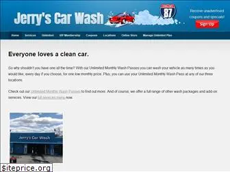 jerryscarwash.com