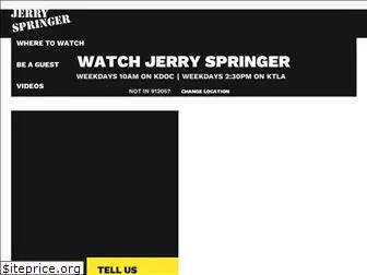 jerryspringertv.com