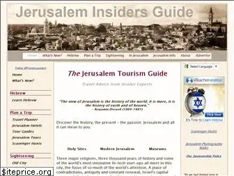 jerusalem-insiders-guide.com